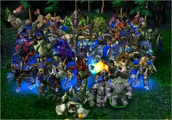 回忆dota英雄合影 每张都有一种莫名的喜感(3)