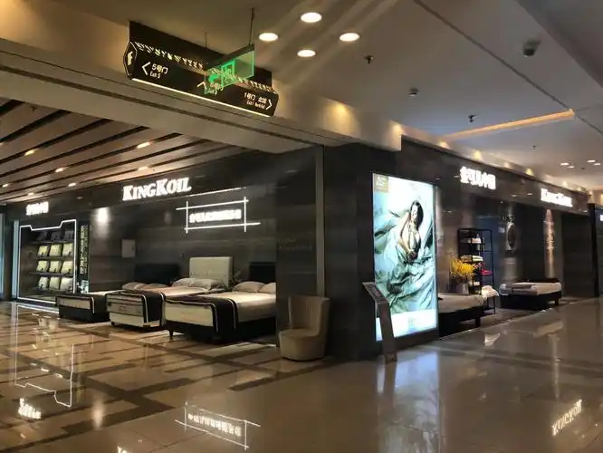 金可儿红星美凯龙真北形象旗舰店分为几大区域,分别是商场展示区,及3