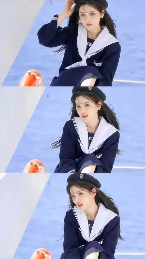 杨超越丨水手服 夏日小越90