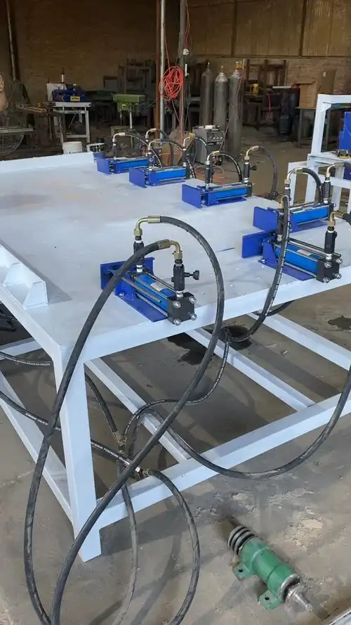 木工机械设备#木工液压组装机家具组装机橱柜门床头组装机组装家具的