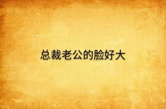 总裁老公的脸好大