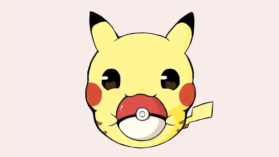 电脑壁纸可爱到犯规的皮卡丘