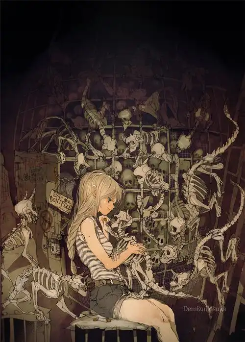 日本插画师 demizu posuka 绘画作品 | myanimelist.net people