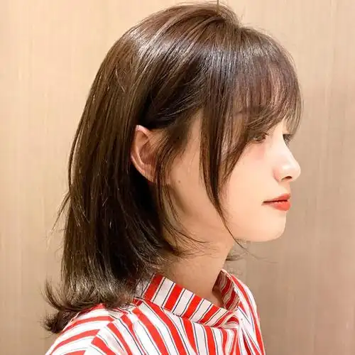 刘海假发女网红法式刘海假发片八字刘海自然隐形无痕空气假刘海片