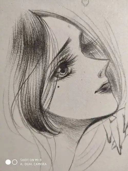 素描动漫练习日常