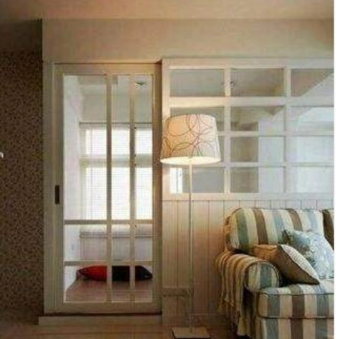 儿童房和客厅隔断可以采用类似这样的方式,仅供参考.