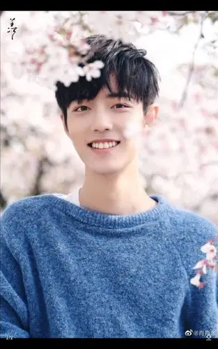 肖战的治愈系笑容