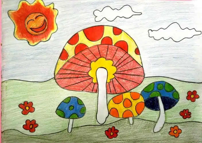 伏羲学校二年级 优秀美术作品展览