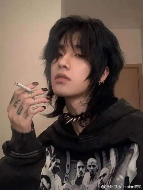 男生长发##昆明男生发型设计晓玖##昆明沐羽hairsalon##昆明时尚发型