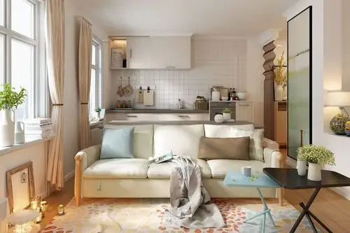 客厅北欧局部小户型装修