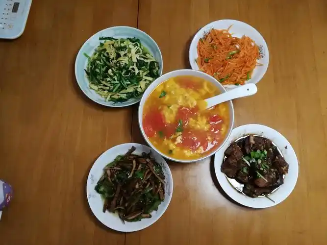 寒假厨艺展示—我的"四菜一汤"