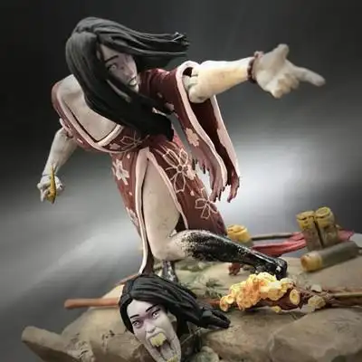 杀手本能恐怖女鬼贞子手办恐怖重口味模型人偶摆件收藏品盒装