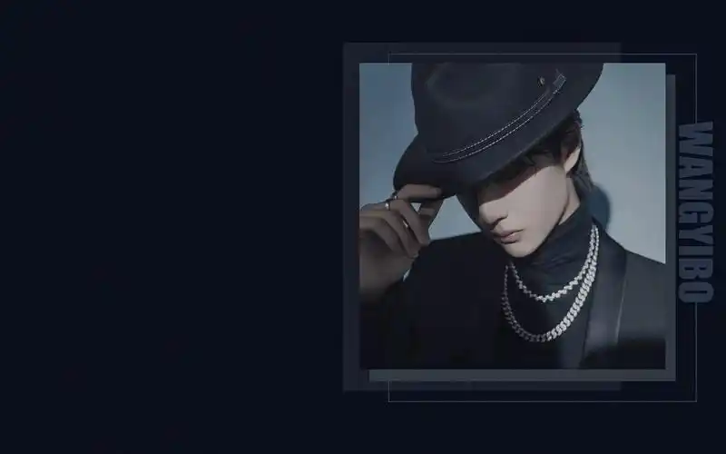 王一博高领毛衣西装礼帽时尚写真,图片,壁纸-桌酷