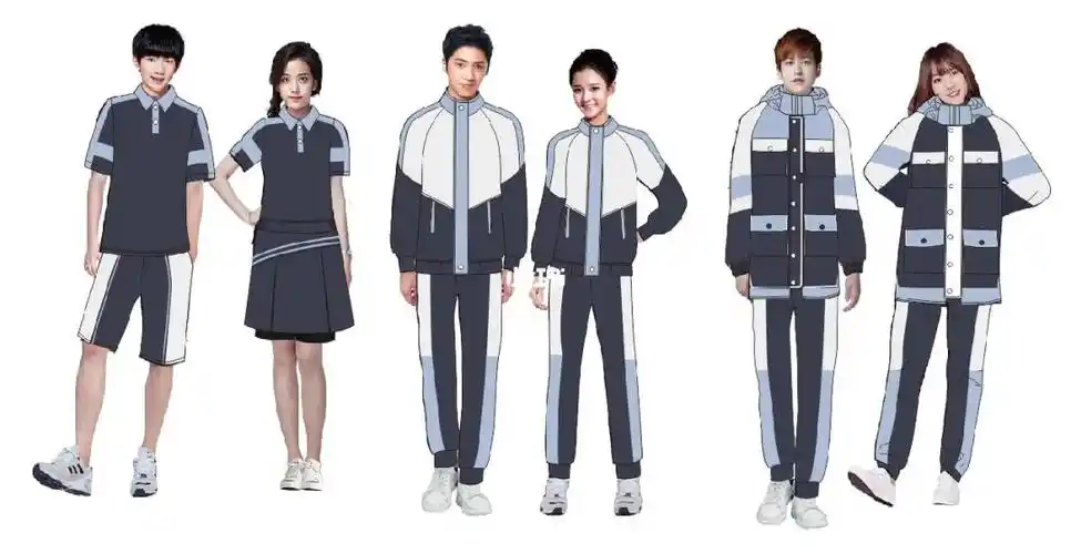 中学校服设计练习