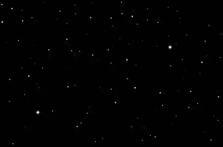 晚上星星在黑色背景上的向量图照片