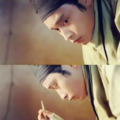 橙子觉得张国荣版本的宁采臣就有这样的眼神,演绎书生太适合了.