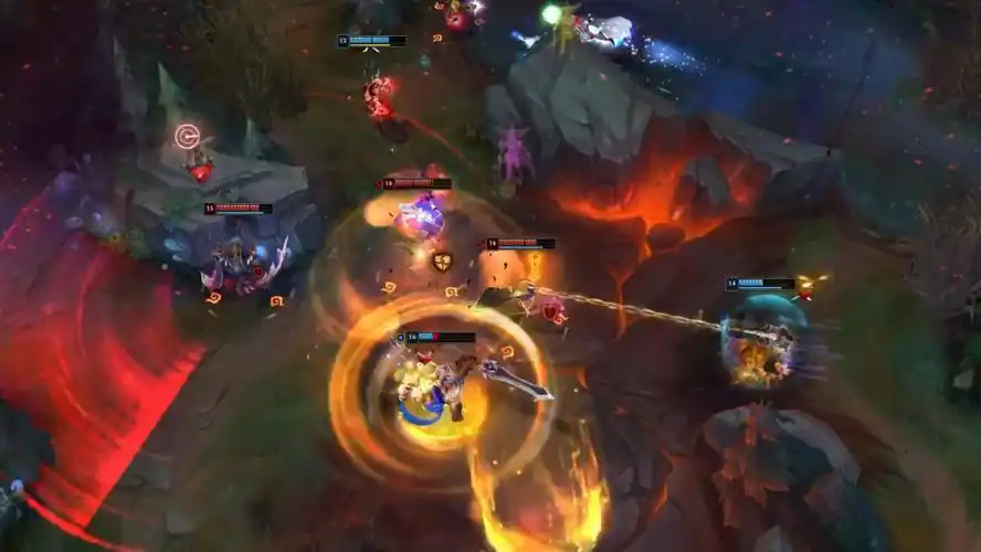 英雄联盟技能组合巨龙撞击