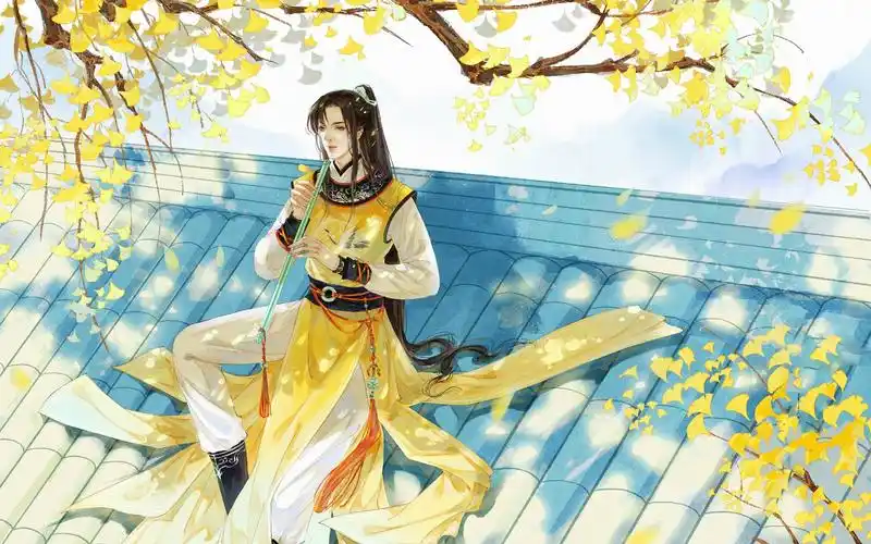 君临天下卡通古风帅哥