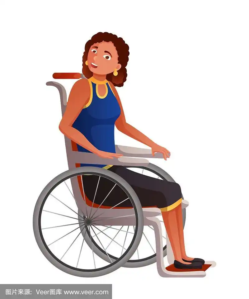 孤独抑郁的残疾人与腿残疾在户外散步.创伤康复.