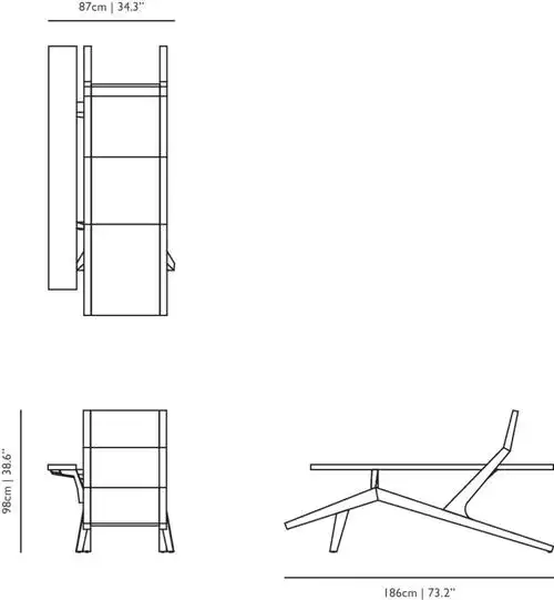 liberty lounger躺椅