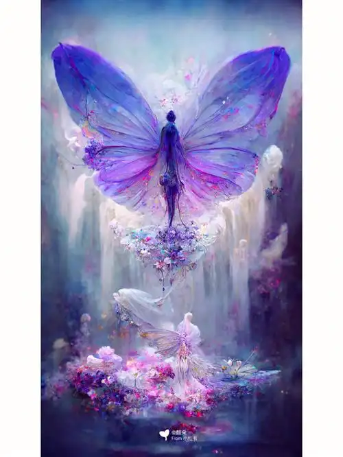 紫色系蝴蝶仙子系列