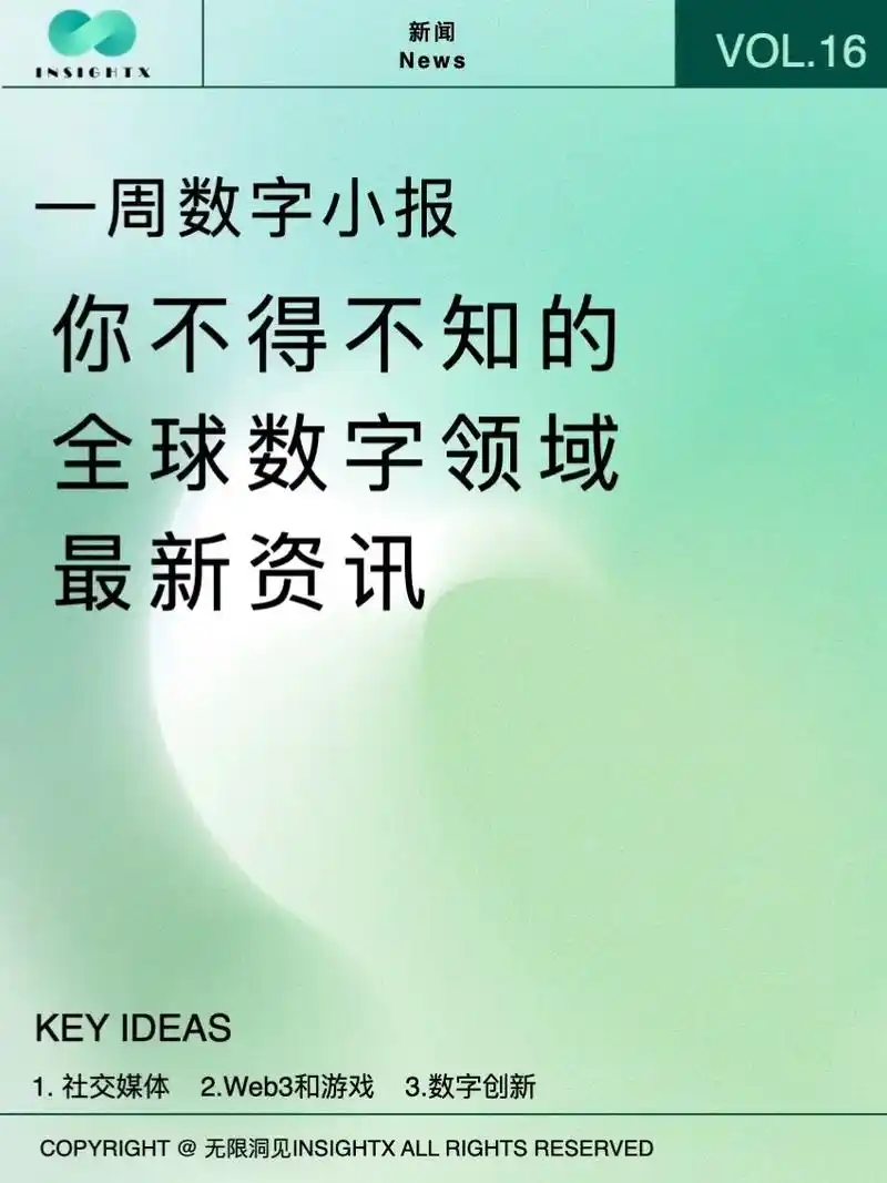 你不得不知的 全球数字领域最新资讯.
