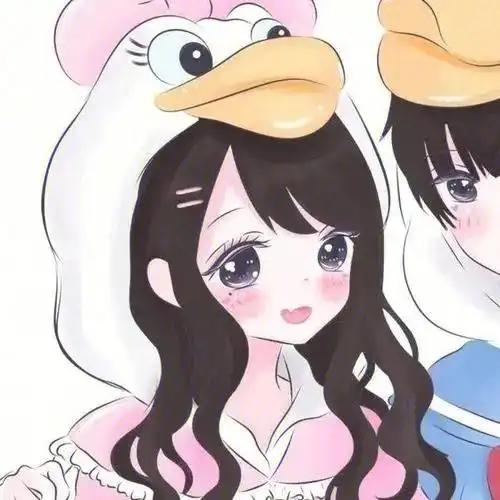 可爱的情侣头像1