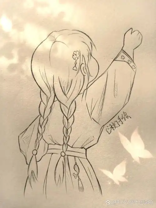 简笔画教程(封面是大佬的) 传送门@手绘 就是说今天考试,然后自动铅笔