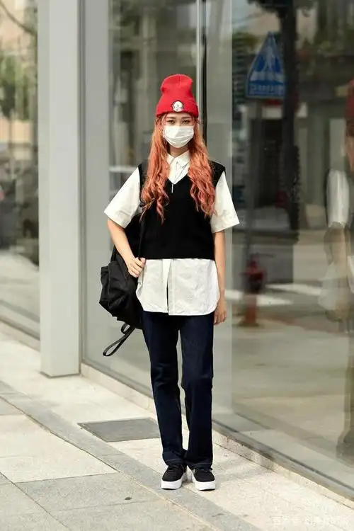 盘点2020年9月首尔街头时尚风格,街拍潮流美女穿衣风格