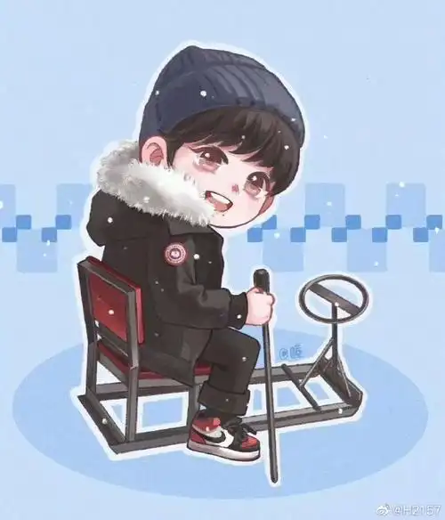 肖战卡通头像##肖战