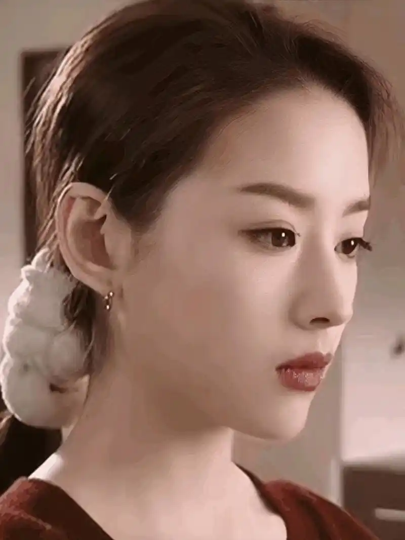 董洁最美的就是她的鼻子,侧面线条笔直流畅,大气又淡定,立住了整张