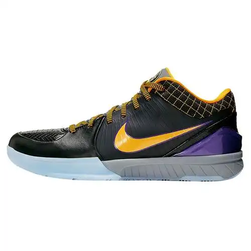 耐克男鞋nikekobe4protrozk4科比4联名款季后赛白黄涂鸦篮球鞋av