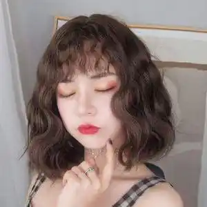 泡面头短发韩国