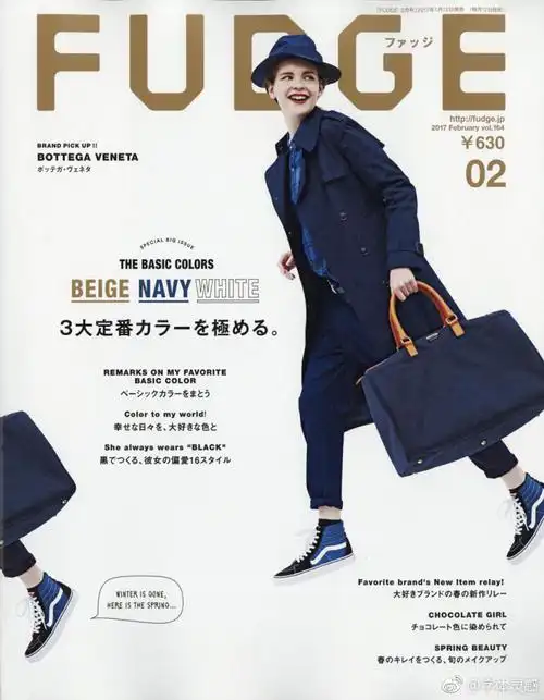 日本杂志《fudge》封面设计
