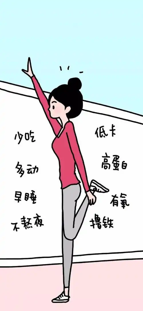 减肥励志壁纸|要么瘦,要么死