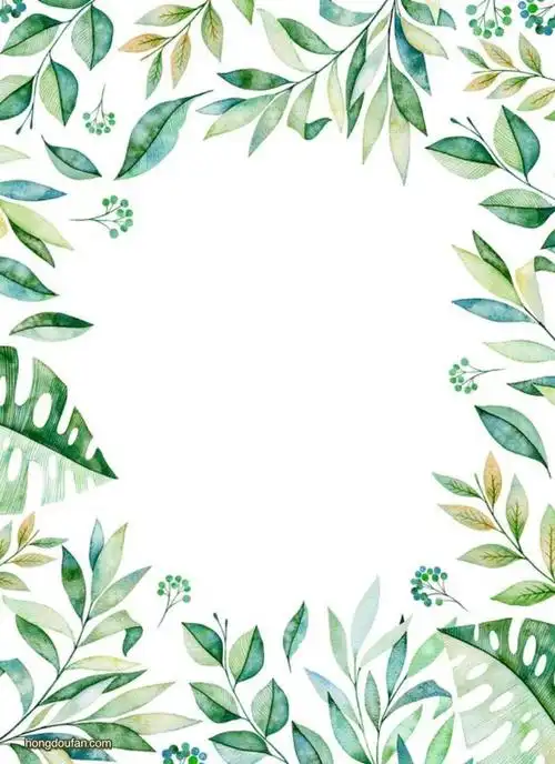 h_leaf-green9标签a4可打印,plan,to do list,weekly plan,作文封面