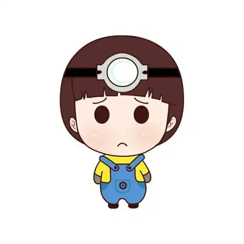 姐姐小黄人装呆萌头像