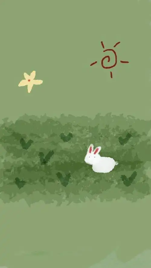 极富美感的绿色系壁纸(无水印)(绿色壁纸唯美可爱)