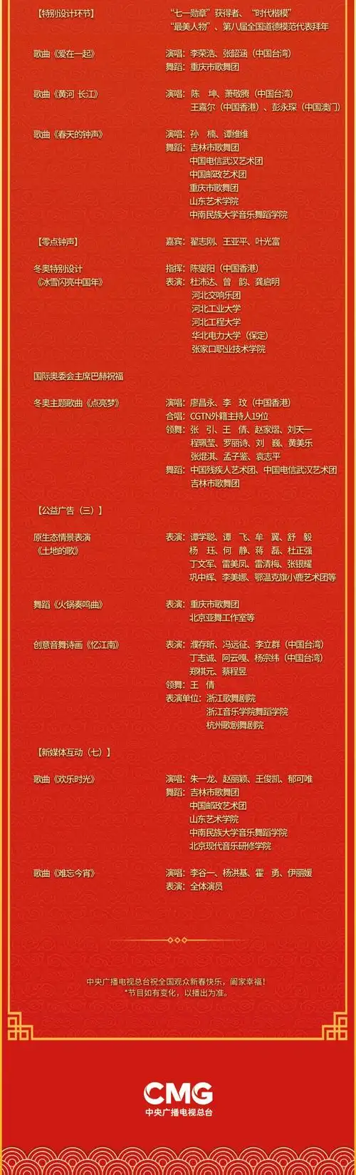 官宣即将主持春晚的她是咱黑龙江姑娘附春晚节目单