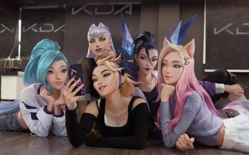 活动  moremoremore!震惊,kda女团出现一名新的女团成员!