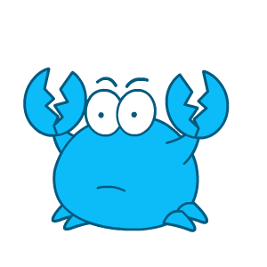 螃蟹小蓝表情
