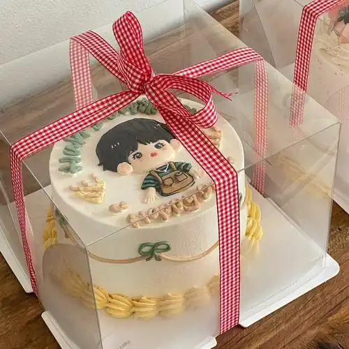 马嘉祺手绘蛋糕