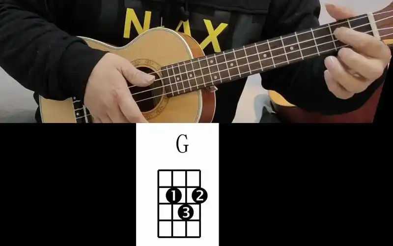 004 尤克里里g和弦教学