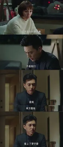 贺涵说:"不是我们,是我,单方面的爱上了罗子君." 事实如此.