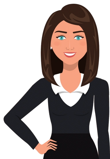 优雅的西装卡通的女商人优雅的西装卡通的女商人 business woman with