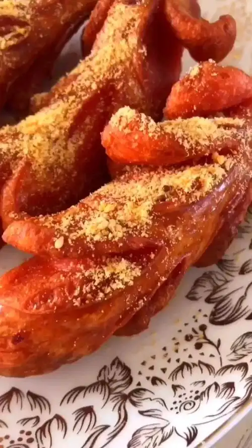 北美食 炸粉肠了解一下,喜欢炸的焦焦脆脆的,好吃 7