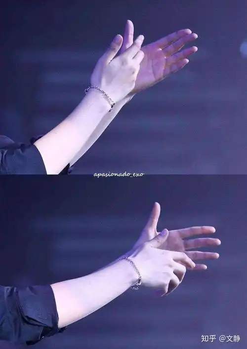 看肖战的手后我低下了头