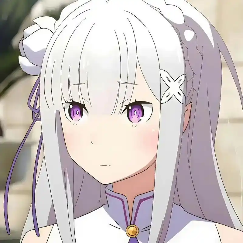 动漫头像 《从零开始的异世界生活》 -爱蜜莉雅