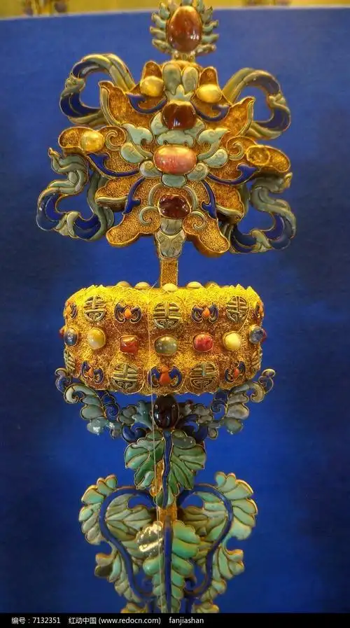 故宫佛教八宝法器莲花