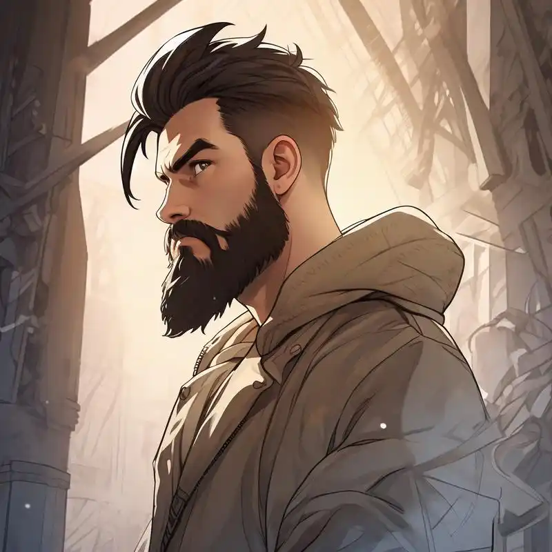 看这一组大胡子头像,是不是觉得超级有型呢?